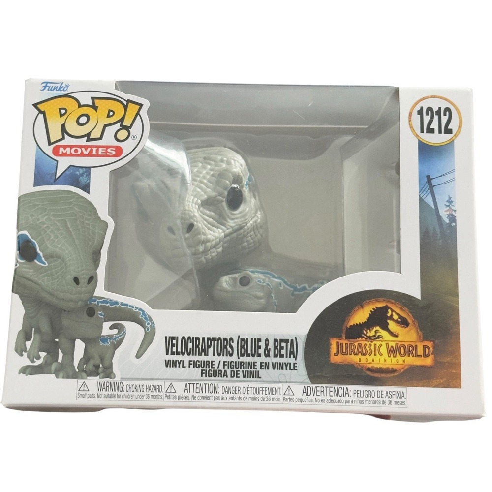 Funko Pop! Vinyl: Velociraptors (Blue & Beta) #1212